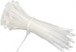 SERRE-CABLE BLANC 2,5 x 100MM (SACHET DE 100)