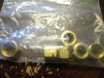Ecrou/raccord olive 1/4"NPT par 3/8"
