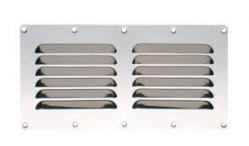 Grille aration inox dimension 230/115/0.8MM