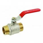 Vanne  sphre laiton 2 voies MM - PN25 - 1''1/4