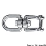 Emerillon double oeillet AISI 316 10 mm