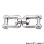 Emerillon man-man pivot à ras AISI 316 13 mm
