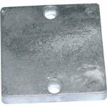Anode zinc plaque 65x65x10MM
