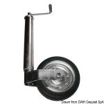Roue jockey réglable Ø 60 mm