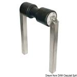 Roue central grand 40 x 40 mm