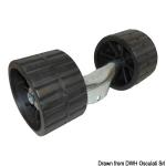 Etrier pour roues latrales basculantes bleues