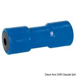 Roue centrale bleu 200 mm Ø trou 21 mm