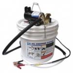 Pompe de transfert huile + rservoir - 12V