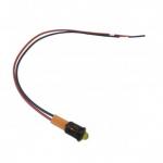 Voyant de contrôle miniature 12V à led jaune
