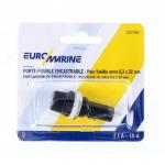 Porte fusible encastrable pour fusibles verres 6,3 x 32