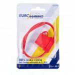 Porte fusible volant pour fusible enfichable