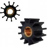 Turbine nitrile 16mm axe  clavette extrieure 12 pales 57mm