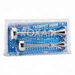 KLAXON 2 TROMPES INOX 12V