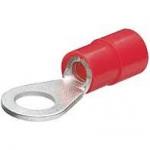 COSSE RONDE PRE-ISOLEE ROUGE TROU DE 4,3 (BOITE DE 100)