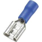 CLIPS PRE-ISOLE BLEU FEMELLE  L 6,3 (BOITE DE 100)