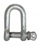 Manille droite galva diamtre 12 MM