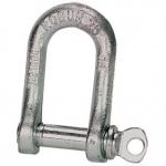 Manille galva estampillée droite diamètre 10MM