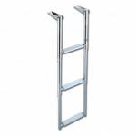 ECHELLE INOX 3 MARCHES TELESCOP