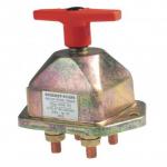 Coupe batterie bipolaire - 250A - poigne rouge - zingu