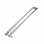 Bras essuie-glace inox poli - 470/750mm - W25/W38