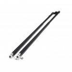 Bras essuie-glace pantographe inox noir - 470-750mm - W25