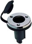 BASE 3P CHROME POUR FEU AMOVIBLE 55MM