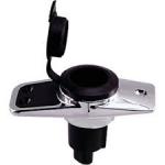 BASE 3P CHROME POUR FEU AMOVIBLE 94x44MM