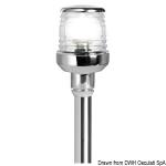 Hampe en inox 100 cm avec feu en inox