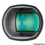 Feu de navigation Classic 12 noir/vert 112,5