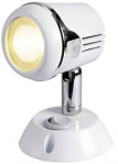 Spot articul avec interrupteur BLANC HY-POWER LED  12V/24V
