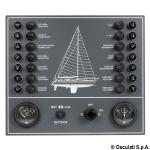 Tableau lectrique bateau  voile 14 interrupteurs