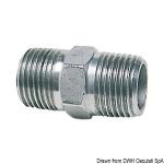Niple double inox 1"