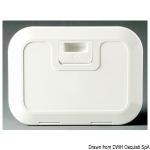 Caisson blanc avec porte 280 x 180 mm faade C