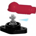 BUS ROND AVEC GOUJON Ø10MM 84x44MM