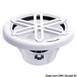 Subwoofer 10" blanc - imperméable - résistant UV