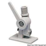 Base articule pour antenne VHD: Loran et GPS