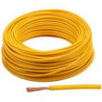 CABLE MONOCONDUCTEUR 3MM 15M JAUNE