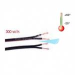 CABLE MEPLAT HAUT PARLEUR 2x0.5MM 25M