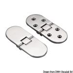 Charnire  moulage vis sans tte 80 x 30 mm