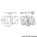 Charnires 2 mm