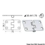 Charnires 2 mm
