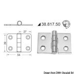 Charnires 2 mm