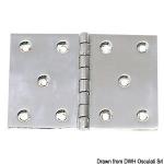 Charnire moule AISI316 130x90 mm