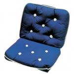 Coussin en Kapok siliconé bleu Double 72*86cm