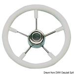 Volant polyurthane souple blanc 320 mm