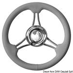 Volant couronne gris 350 mm