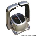 Botier  levier double bimoteur chrome B502CH