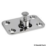 Support à mur AISI316 48x73 mm Filet M6