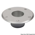 Base aluminium anodis poli pour 48.418.21