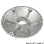 Base de rechange aluminium anodis poli  165 mm